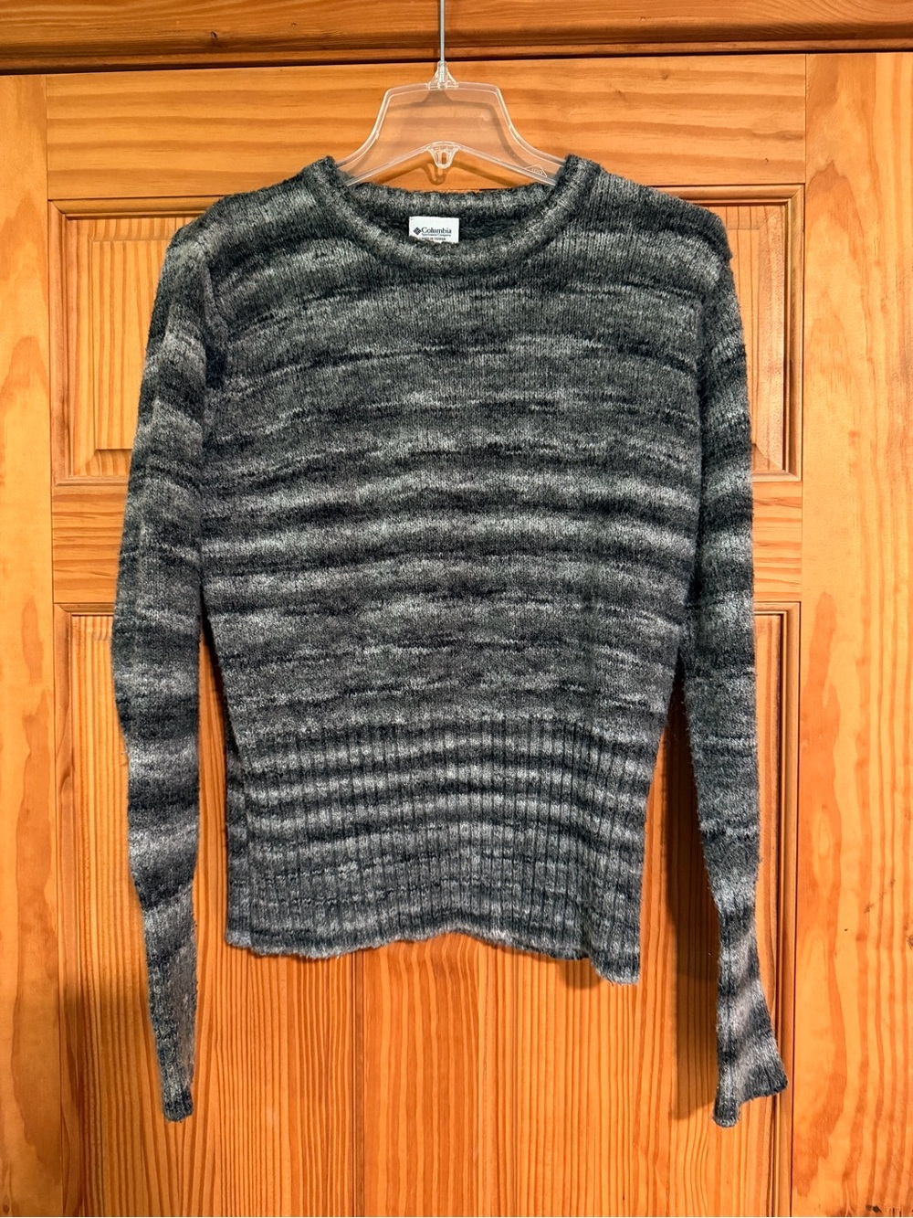Columbia Gray Marled Crewneck Sweater